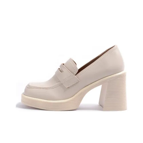 STEVE MADDEN Лоферы 9,2 см Женские Экрю