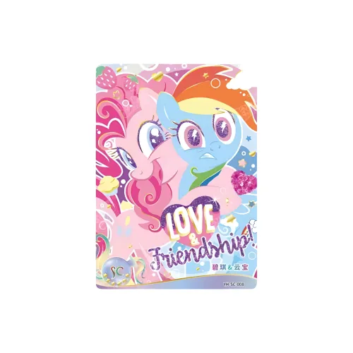 KAYOU My Little Pony Card Radiant Moon Пачка 3rd Bullet Pinkie Rainbow Dash YH SC 008 IP Аниме Карточки 1 шт