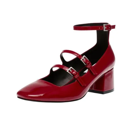 STEVE MADDEN Туфли Мэри Джейн с грубым каблуком 5,4 см женские