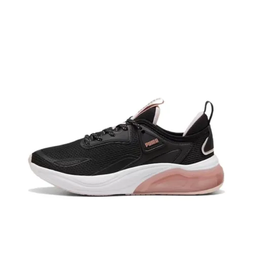 PUMA Cell Thrill Slip Resistant Abrasion Resistant Низкий Топ Беговые кроссовки Унисекс Черный Розовый
