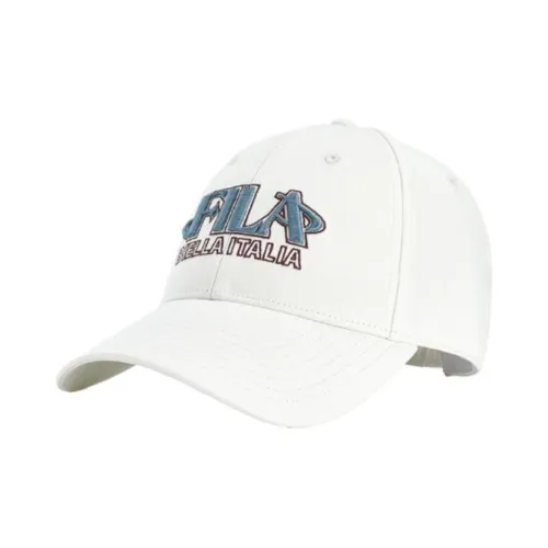 FILA Полиэстер Хлопок Кепки Унисекс Свежий Айвори