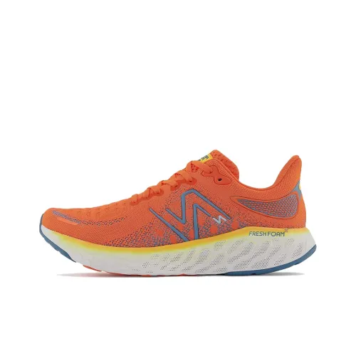 New Balance NB Свежий Foam X 1080v12 Низкий Топ Беговые кроссовки Мужской Оранжевый