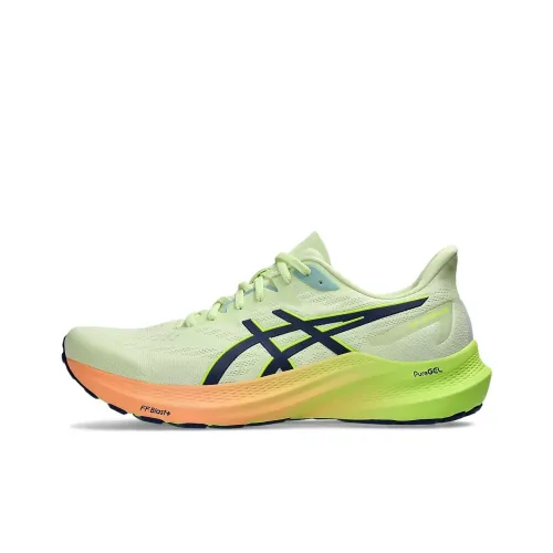 Asics GT 2000 12 Low Топ Беговые кроссовки Мужской Зеленый синий