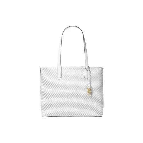 MICHAEL KORS Eliza Series Кожа Тоут Сумка Сумка для покупок Сумка через плечо Сумка Extra Large Женская Оптический Белый