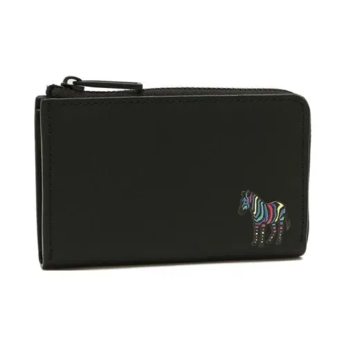 Paul Smith Кожа Кошелек Мини Мужской Черный