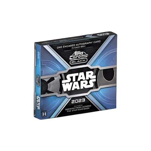 Topps Star Wars Chrome Black Star Wars Коллекционная карта Универсальные карточки Целая коробка