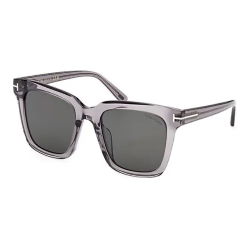 TOM FORD Нерегулярная форма Солнцезащитные очки Унисекс Серый