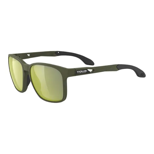 RUDY PROJECT Полиамид Квадратные Солнцезащитные Очки Женские Зеленые