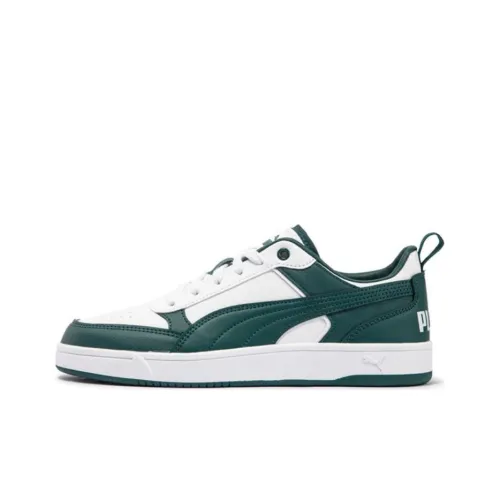 PUMA DRIBBLE Повседневный Низкий Топ Зеленый/Белый Унисекс