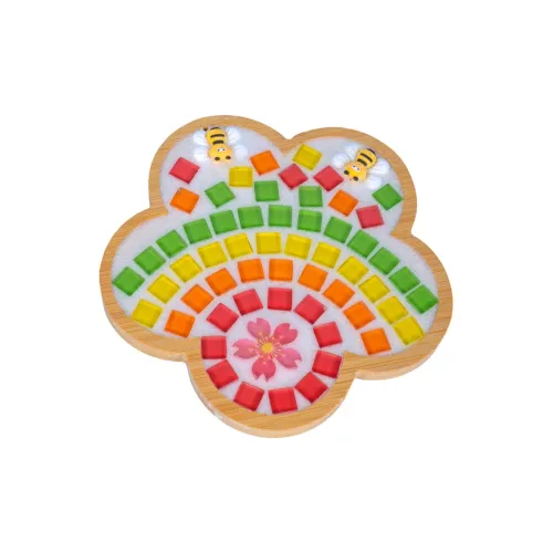 Happy Childhood Мозаика DIY Подставки для чая с принтом Набор материалов для творчества Развивающие игрушки