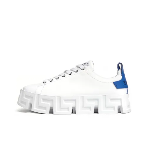 FANSIZHE Низкий топ обувь на платформе мужская белая