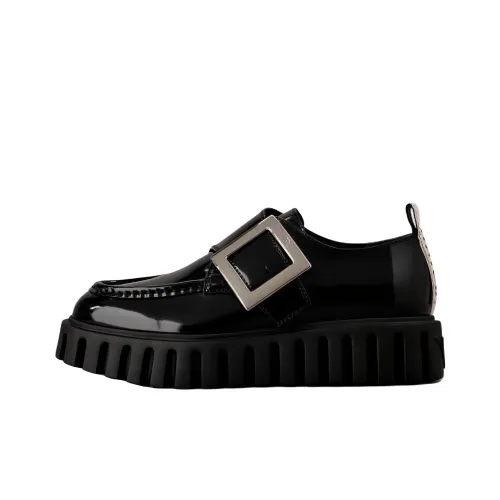 Roger Vivier Мужская повседневная обувь Low Top Черная Мужская
