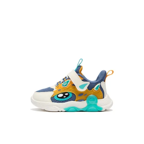 361°KIDS Slip-resistant Abrasion-resistant Kids Lifestyle Shoes Blue White Yellow Kids Перевод 361°KIDS Противоскользящие Износостойкие Детские Лайфстайл Обувь Синий Белый Желтый Детский