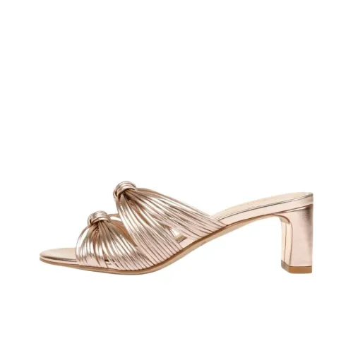 Badgley Mischka Слипоны 5,5 см Женские Розовое Золото