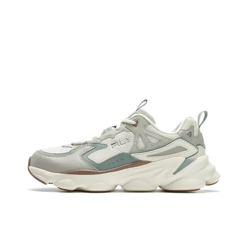 FILA Низкий топ Повседневная обувь Мужская Винтажный белый Пеликан Коричневый