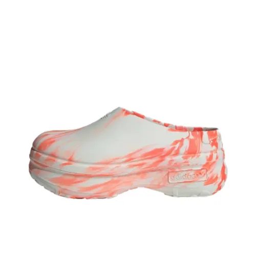 Adidas Originals AdiFOM Stan Smith Mule противоскользящие домашние тапочки женские розовые белые