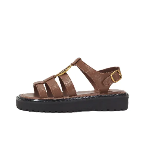 Teenie Weenie Римские Сандалии Женские Коричневые