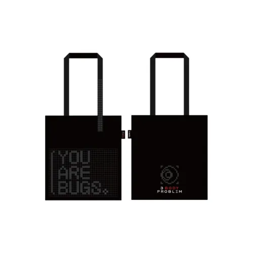 THREE Центральная часть Netflix Коллекция Холщовая Сумка Golden Quote Холщовая Сумка IP Мерч