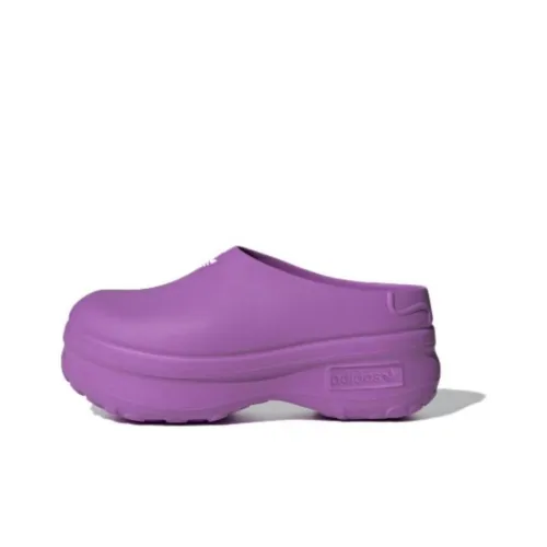 Adidas Originals ADIFOM STAN MULE Slip-resistant Домашние тапочки Унисекс Фиолетовый