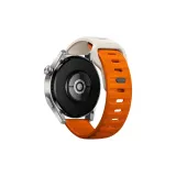 Starlight + Orange Два ремешка [FKM подлинный фтор резиновый ремешок] антипригарный пыль