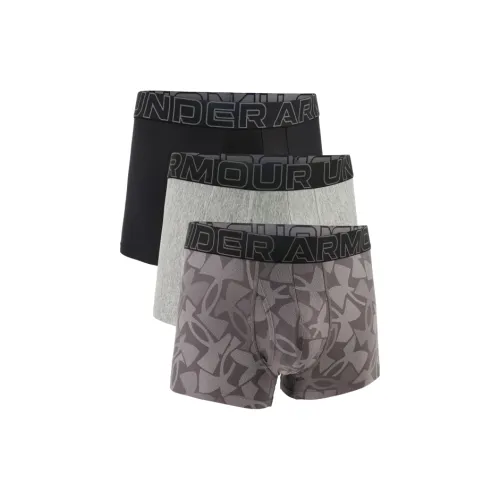 Under Armour Boxerjock Steel 3 Pack Мужские боксер-шорты