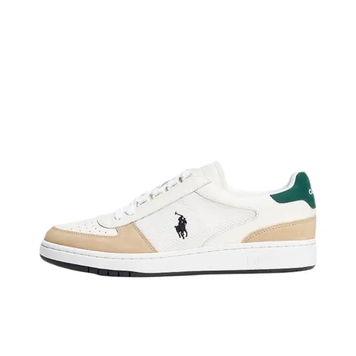 Polo Ralph Lauren Court Low Top Скейтборд Кроссовки Мужские Белые