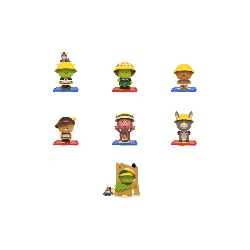 MIGHTY Jax Детство Monster SHREK Kindergarten Слепые коробки Single Mystery Коробка Целая коробка 6 шт