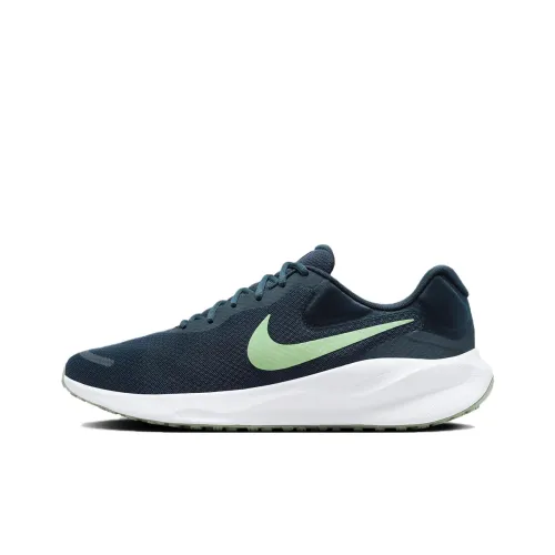 Nike REVOLUTION 7 Low Топ Беговые кроссовки Мужской Морской синий