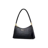 Низкий ключ, черный, узор крокодила