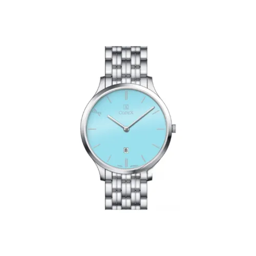 CODEX Кварцевый механизм Мужские часы Chapel Collection 39 мм Синий