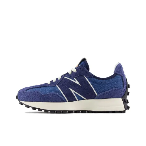 New Balance NB 327 Casual Low Top Denim Blue Women's