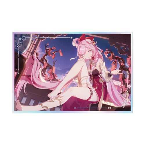 MIHOYO Honkai Characters CG Collection Акриловая Аниме Доска с Принтом 'Ariela Весна Персик' Мерч по IP