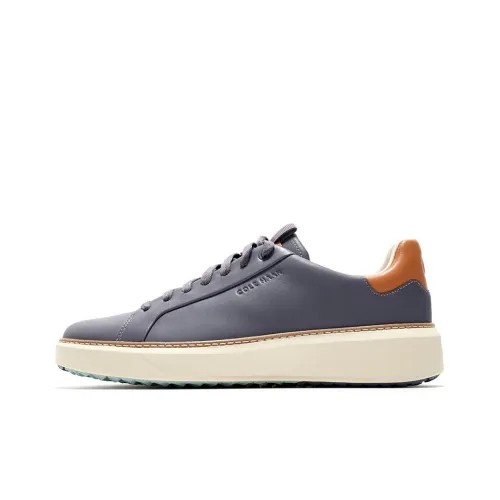 COLE HAAN Повседневные сандалии Скейтборд Кроссовки Низкий Топ Синий Серый Мужской