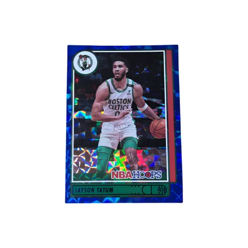 PANINI Jayson Tatum Hoops 2021 2022 Сезон Синий Windmill Fold Игрок Карта Карта Качество Universal Спортивные Карты 1 шт