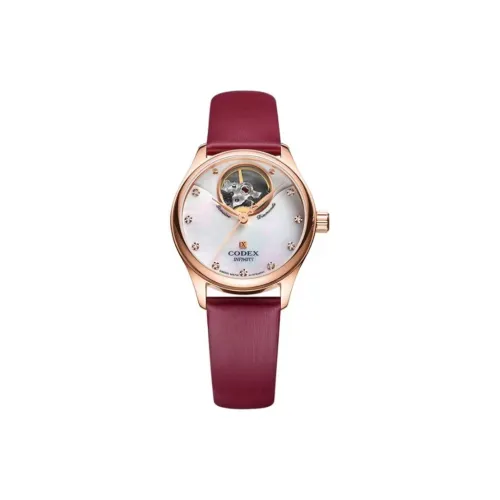 Codex Автоматический Механический Movement Женские Часы EXTREME Collection 31,5 мм Серебряные