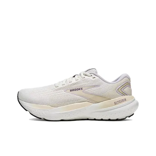 Brooks Glycerin 21 Slip-resistant Abrasion-resistant Low Top Обувь для бега на длинные дистанции Женская Ecru