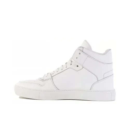 Roberto Cavalli Высокие Кроссовки для скейтбординга Мужские Белые