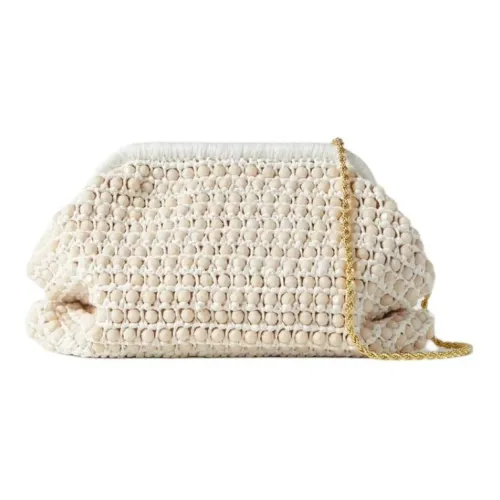 Loeffler Randall Рафия Fiber с пластиковой сумкой через плечо сумка на плечо среднего размера женская белая