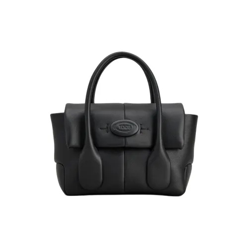 TOD'S DI Телячья кожа Сумка через плечо Сумка Мини Женская Черная