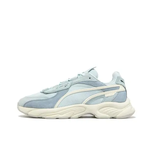 PUMA RS Connect Casual Low Top Aqua Blue/White/Dark Blue Unisex