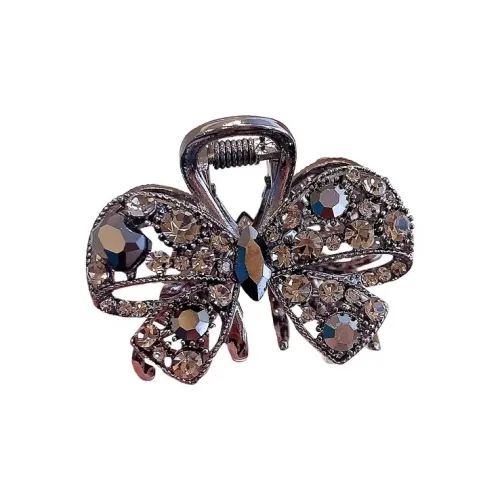 Jiuyi High END Стразы Маленький Заколка-краб Боковая сторона Bangs Бахрома Заколка для волос Женские