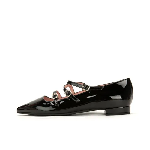 Pretty Ballerinas Женские повседневные туфли Черный Женские