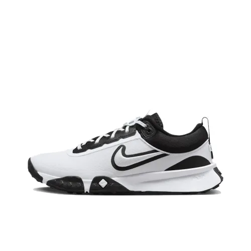 Nike Air Ромб Varsity Slip Resistant Abrasion Resistant Низкий Топ Кроссовки для тренировок Мужской Черный Белый