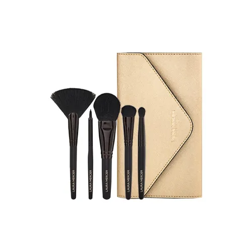 LauraMercier 2022 Праздника REVIVAL Кисти для макияжа Смешанный Детали Пять Штук Набор