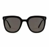 Черная оправа с черно-серыми линзами