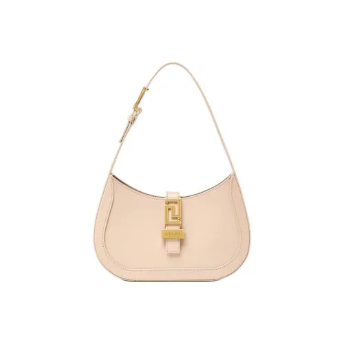 FANSIZHE Greca Goddess Телячья кожа Сумка через плечо Женская Бежевая