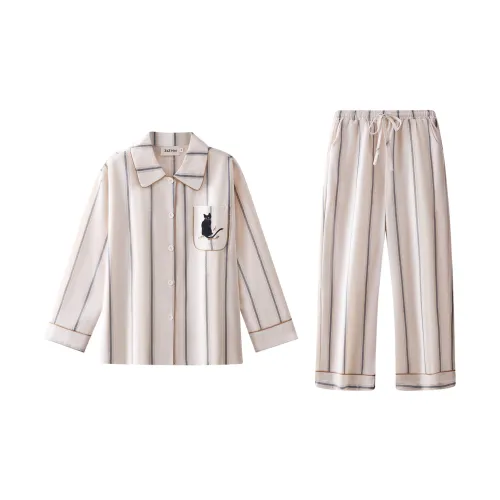 Wabi Town Пижамный комплект Женские Бежевые