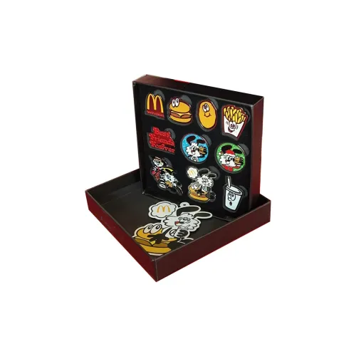 McDonald's x Verdy совместный бренд Микки Маус Best Friends Значки