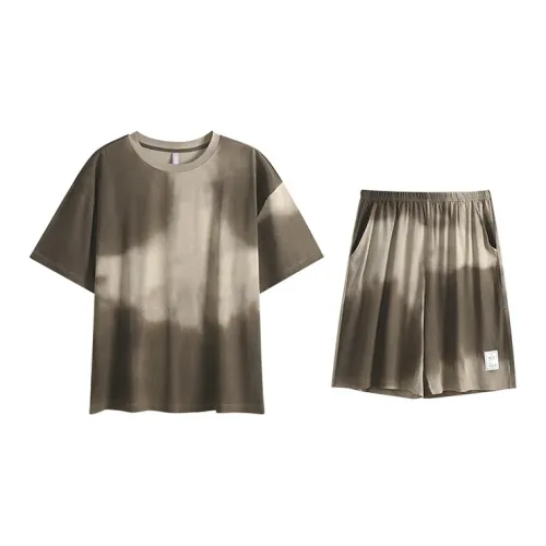 Fadaiqi Пижамный комплект мужской авокадо-зеленый