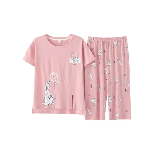 Chun Xi Pajama Комплект Женский Розовый